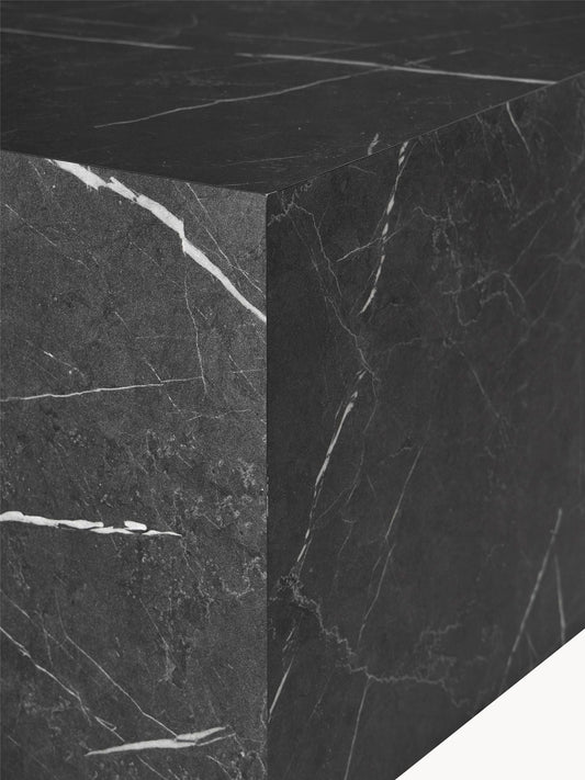 Diivanilaud "Lesley" musta marmori immitatsioon - Home Outlet Estonia