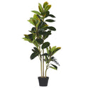 Kunsttaim kunst viigipuu kunstpuu 134 cm FICUS ELASTICA - Home Outlet Estonia