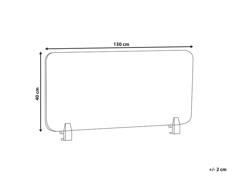 Lauasirm - vahesein 130 x 40 cm Helehall WALLY - Home Outlet Estonia